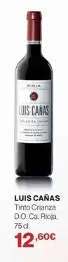 El Corte Inglés Tinto crianza d.o.ca. rioja oferta