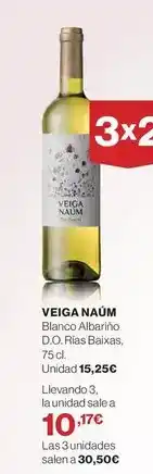 El Corte Inglés Blanco - balcon albariño d.o. rias baixas oferta
