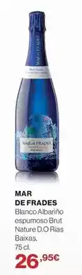 El Corte Inglés Mar de frades - blanco albarino espumoso brut nature d.o. rias baixas oferta