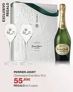 El Corte Inglés Perrier - champagne gran brut oferta
