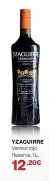 El Corte Inglés Yzaguirre - vermut rojo reserva oferta