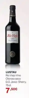 El Corte Inglés Lustau - rio viejo vino olorgos seco d.o. jerez-sherry oferta