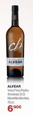 El Corte Inglés Alvear - vino fino pedro ximénez d.o. montilla moriles oferta