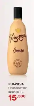 El Corte Inglés Ruavieja - licor de crema de orujo oferta