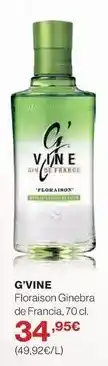 El Corte Inglés G'vine - floraison ginebra de francia oferta