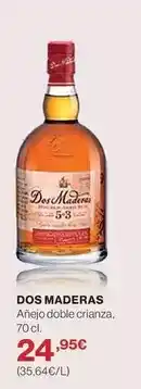 El Corte Inglés Dos maderas - anejo doble crianza oferta