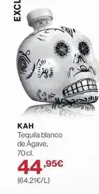 El Corte Inglés Blanco - tequila de agave oferta
