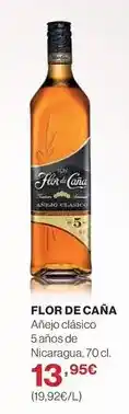 El Corte Inglés Flor de caña - anejo clasico 5 anos de nicaragua oferta