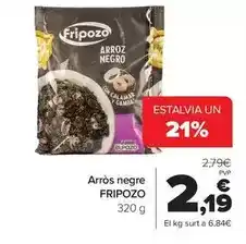 Andorra 2000 Fripozo - arros negre oferta