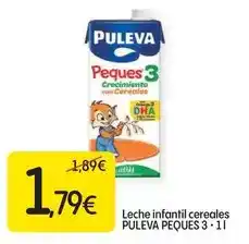 Dialprix Puleva - leche infantil cereales peques 3 oferta