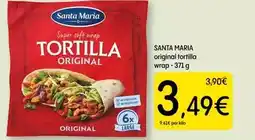 Dialprix Santa maria - original tortilla wrap oferta