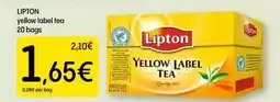 Dialprix Lipton - yellow label tea 20 bags oferta