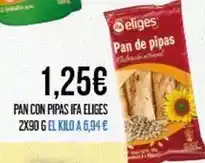 Claudio Ifa eliges - pan con pipas oferta