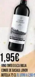 Claudio Vino tinto d.ocarioja oferta