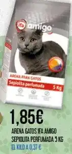 Claudio Fa - arena gatos ifa amigo sepiolita perfumada oferta