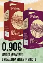 Claudio Eliges - vino de mesa tinto o rosado oferta