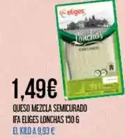 Claudio Eliges - queso mezcla semicurado oferta