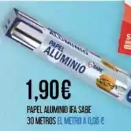 Claudio Ifa sabe - papel aluminio oferta