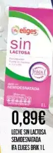 Claudio Ifa eliges - leche sin lactosa semidesnatada oferta