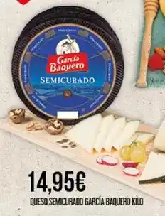 Claudio García baquero - queso semicurado oferta
