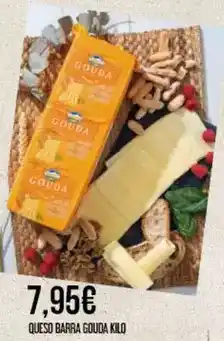 Claudio Queso barra gouda oferta