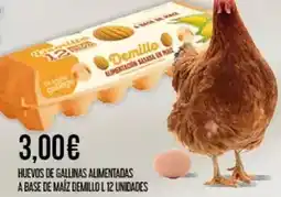 Claudio Demillo - huevos de gallinas alimentadas a base de maiz demilo oferta