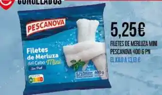 Claudio Pescanova - filetes de merluza mini oferta
