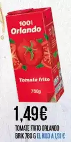 Claudio Orlando - tomate frito oferta