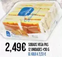 Claudio Vega pas - sobaos oferta