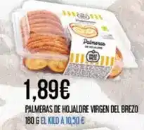 Claudio Virgen del brezo - palmeras de hojaldre oferta