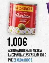 Claudio Aceituna rellena de anchoa oferta