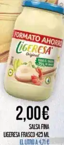 Claudio Ligeresa - salsa fina oferta