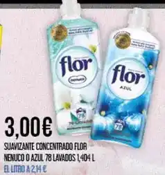 Claudio Flor - suavizante concentrado nenuco oferta