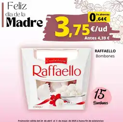 Tu Trébol Hipermercados Raffaello - bombones oferta
