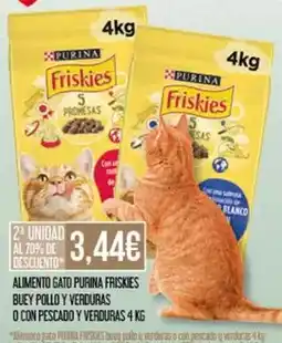 Claudio Purina - alimento gato friskies buey pollo y verduras o con pescado y verduras oferta