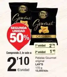 SPAR Fragadis Lay's - patatas gourmet original oferta