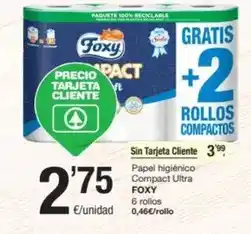 SPAR Fragadis Foxy - papel higienico compact ultra oferta