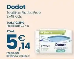 Clarel Dodot - toallitas plastic free oferta