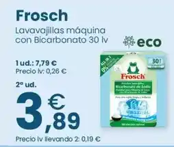 Clarel Frosch - lavavajillas maquina con bicarbonato 30 lv oferta