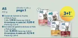 Clarel As - coctel de salmón & trucha y pato & pavo oferta