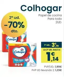 Clarel Colhogar - papel de cocina para todo oferta