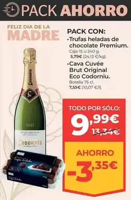 La Sirena Premium - trufas heladas de chocolate oferta