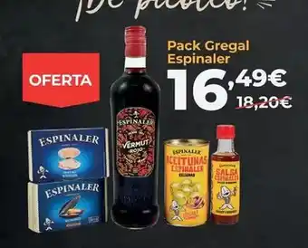 La Sirena Espinaler - pack gregal oferta