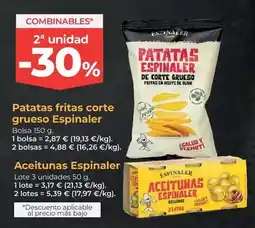 La Sirena Espinaler - patatas fritas corte grueso oferta
