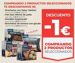 La Sirena Comprando 2 productos seleccionados te descontamos oferta