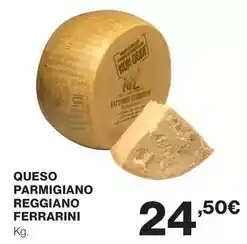 El Corte Inglés Ferrarini - queso parmigiano reggiano oferta