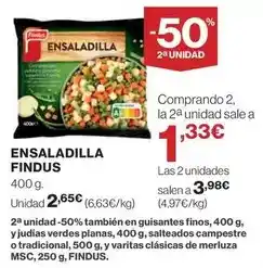 El Corte Inglés Findus - ensaladilla oferta