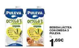 El Corte Inglés Puleva - bebida láctea con omega 3 oferta