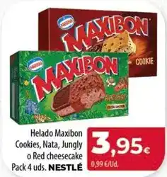 Spar Tenerife Nestlé - helado maxibon cookies oferta