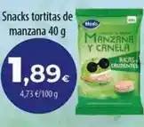Spar Tenerife Nestlé - snacks tortitas de manzana oferta